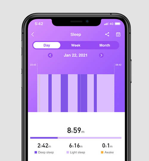Zeblaze Ares Sleep Tracking a Stages