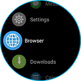 Zeblaze THOR 4 Dual browser