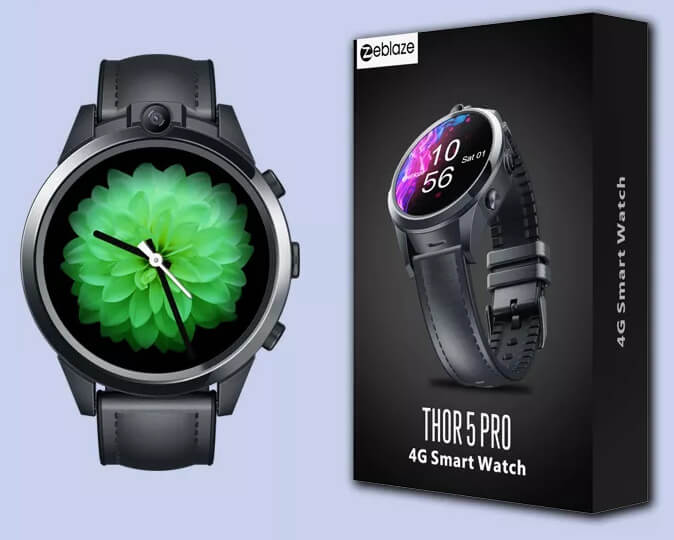 Zeblaze Thor 5 Pro Smartwatch and box