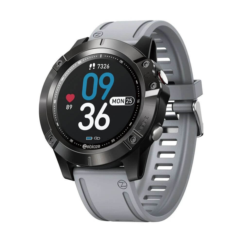 Zeblaze VIBE 6 Smartwatch with grey strap